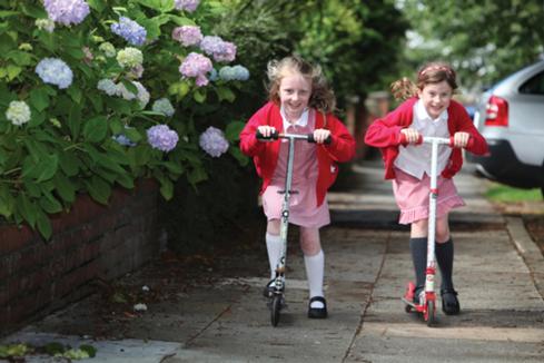 Which schools are the sustainable travel stars?