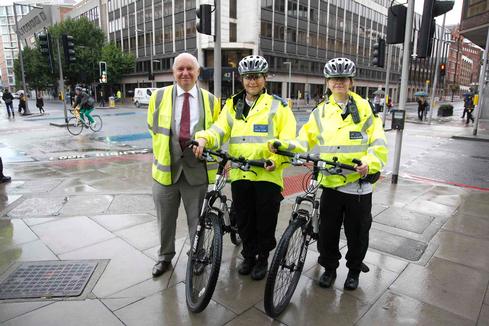Cyclists in Southwark  caught out by spot-checks