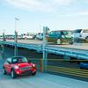 The car storage deck at Southampton Dock