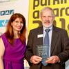 Peter Cowlard with Shappi Khorsandi