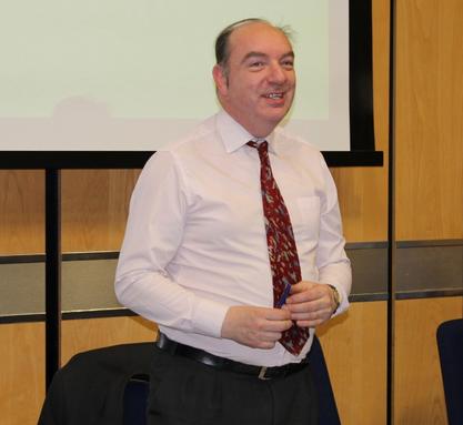 Norman Baker gave the closing plenary at Smarter Travel 2015 at the ICC Birmingham