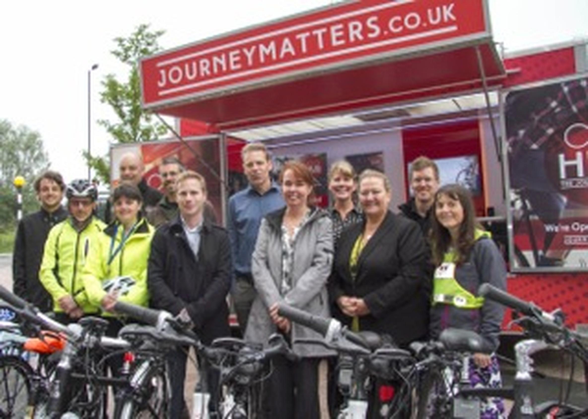 E-bikes available for free hire from Journey Matters hub in Rotherham