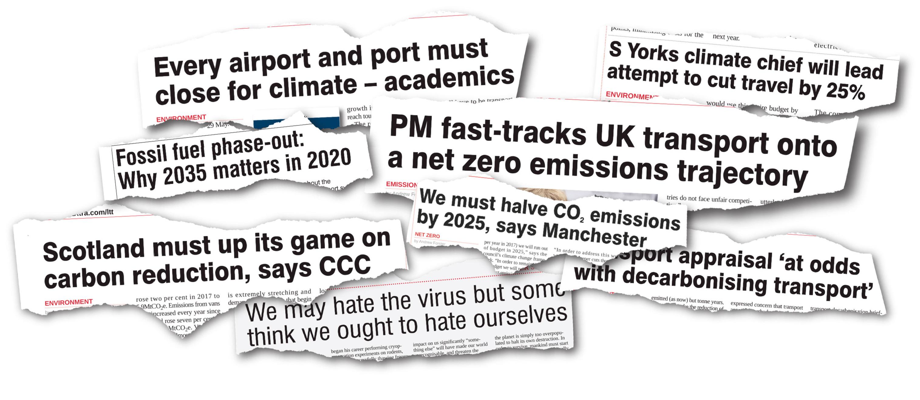 Just some of the content expressing different responses to climate change that LTT has published in recent months