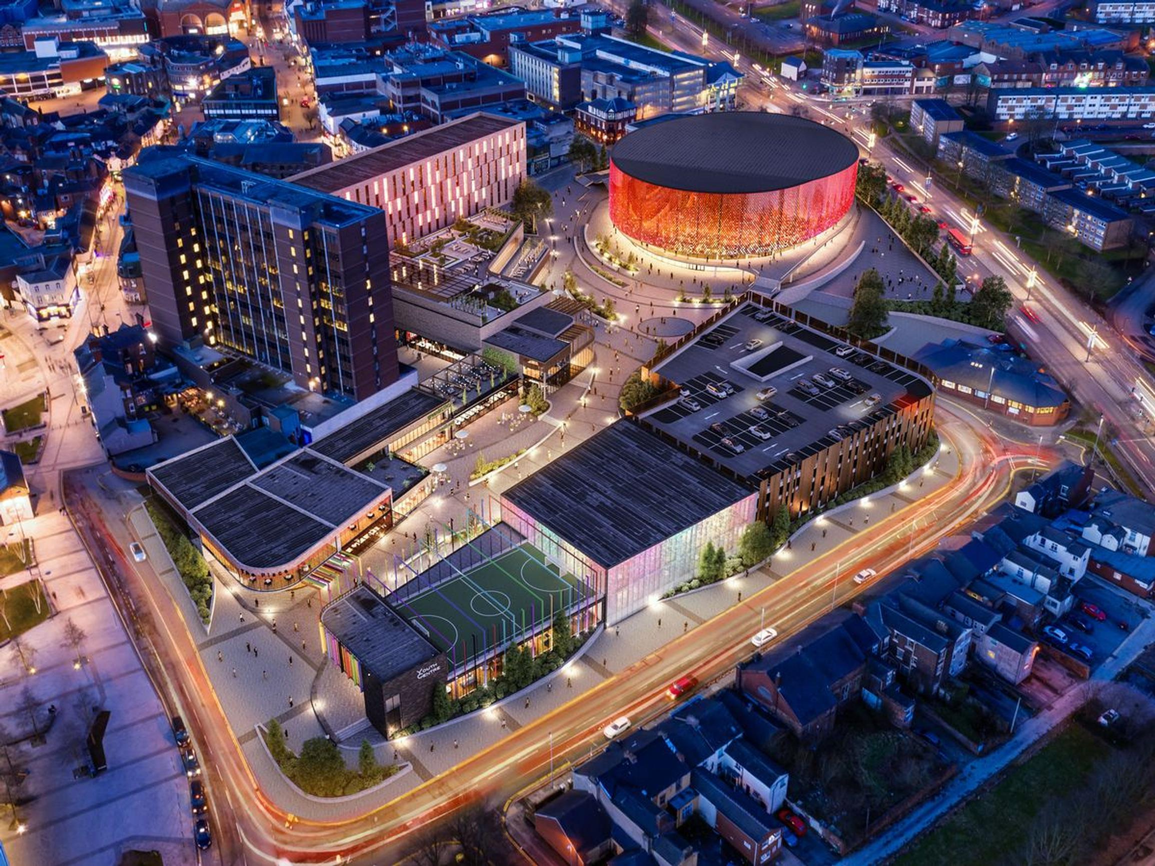 Stoke`s proposed city regeneration area