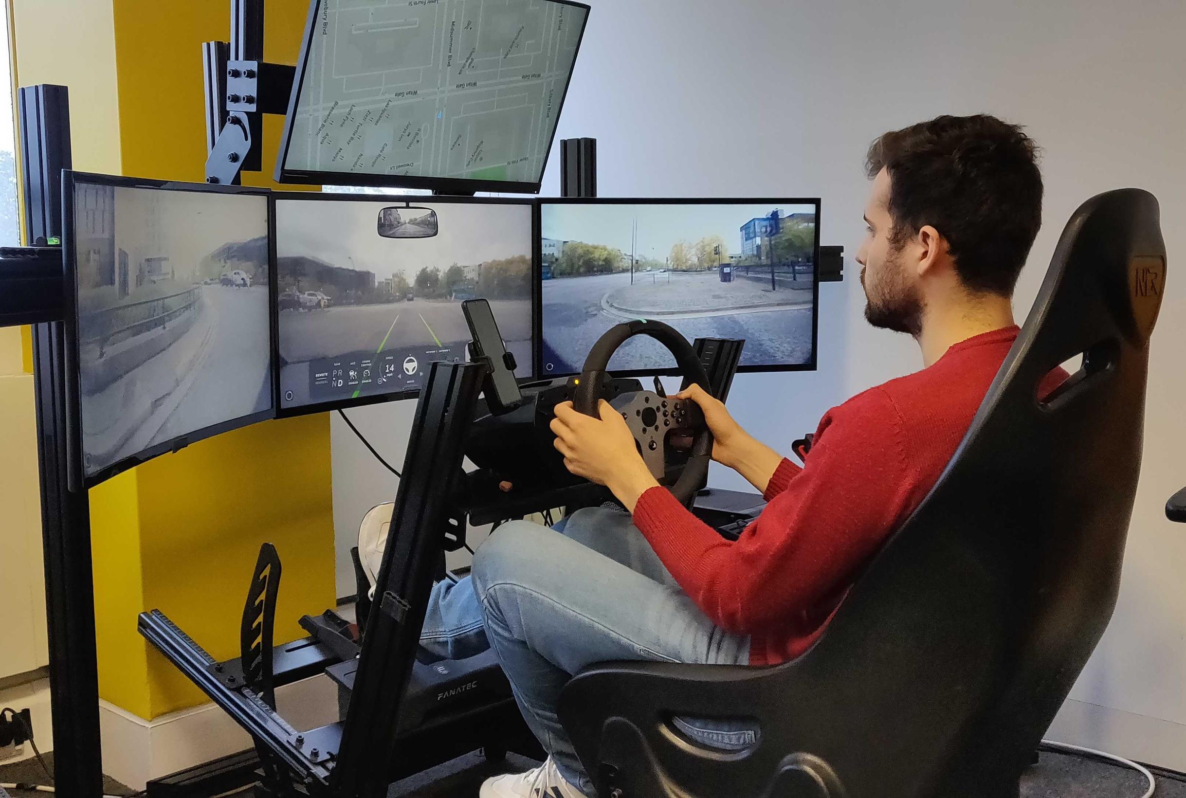 Imperium Drive’s system involves operators remotely controlling a driverless vehicle, directing it to the home of any resident living within a four-mile radius of Milton Keynes city centre
