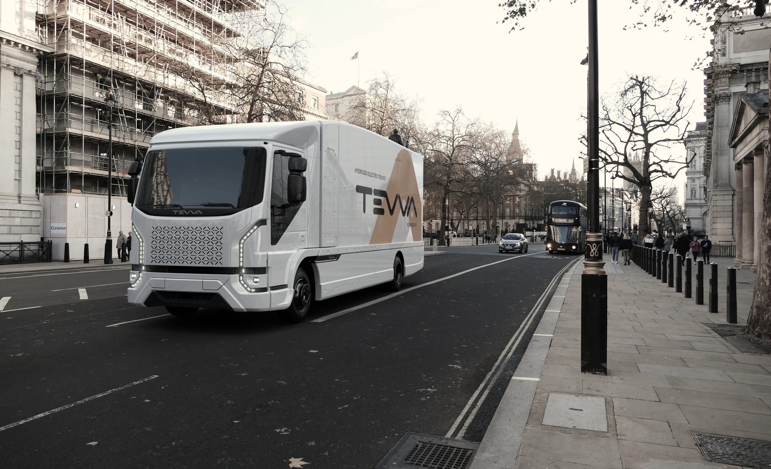 ATevva truck in London