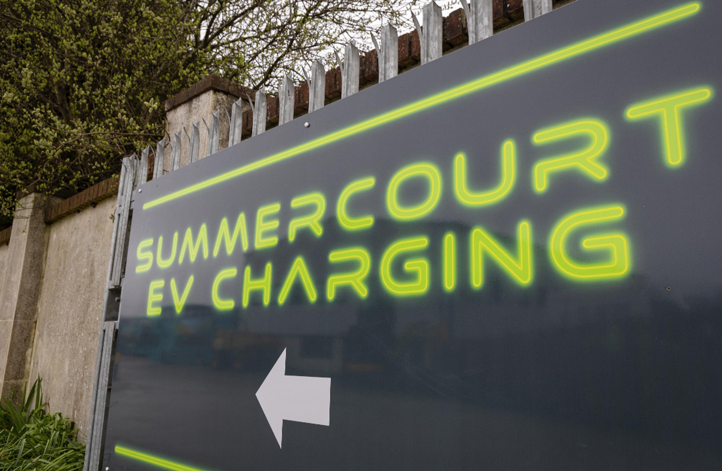 The Summercourt charging hub
