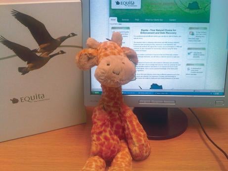 Equita’s giraffes boost funds for cancer charity