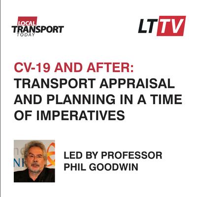 CV-19 and after: Transport Appraisal and Planning in a Time of Imperatives event