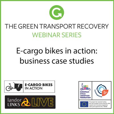 E-cargo bikes in action: business case studies event