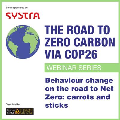 Behaviour change on the road to Net Zero: carrots and sticks event