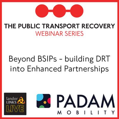 Beyond BSIPs - building DRT into Enhanced Partnerships event