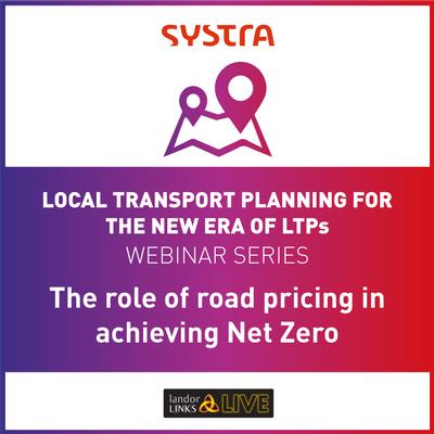 The role of road pricing in achieving Net Zero