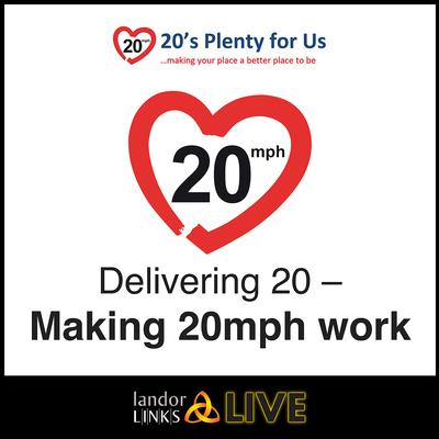 Delivering 20 – Making 20mph work event
