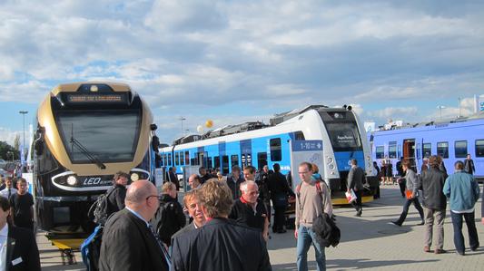Leo’s new trains were on show at Innotrans.