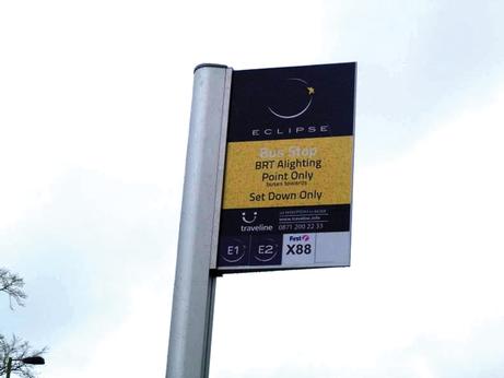 Hampshire County Council worked with bus operator First to deliver the Eclipse scheme