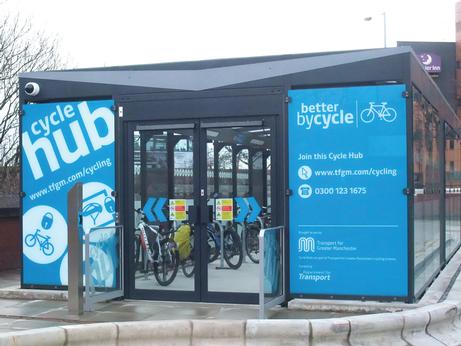 TfGM is introducing a network of district cycle hubs
