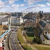 After removal – the same view of St Paul’s Church and Hammersmith Broadway