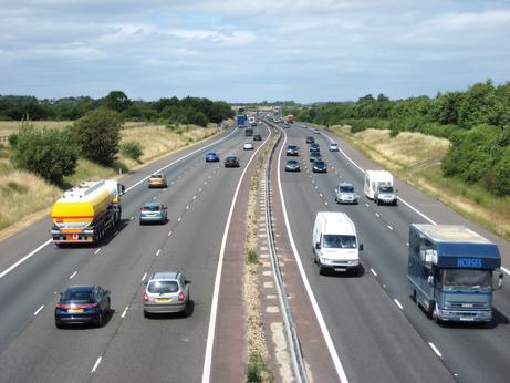 Free flow: Highways England isn’t being given a target to reduce journey delays – the Government says there are too many factors outside its control