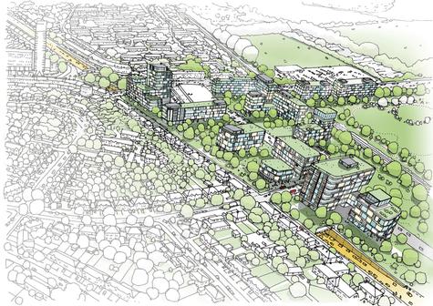 Decking the A3 in Tolworth could create development land