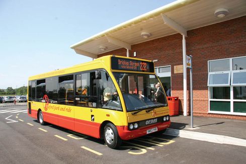 Stratford-Upon-Avon's first full-time park-and-ride site