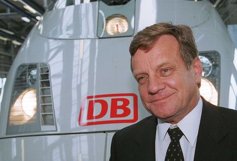 Deutsche Bahn chief Hartmut Mehdorn