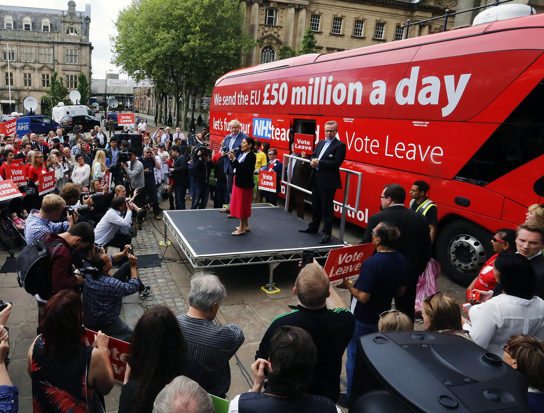 The `Vote Leave` bus