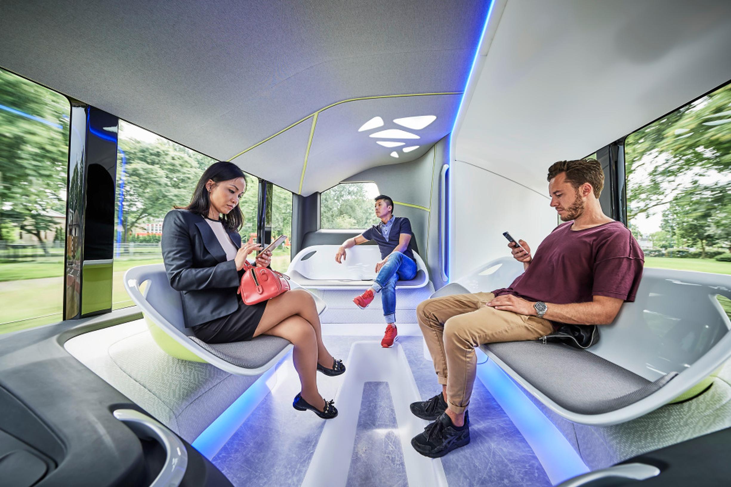 The self-driving bus is said to be 