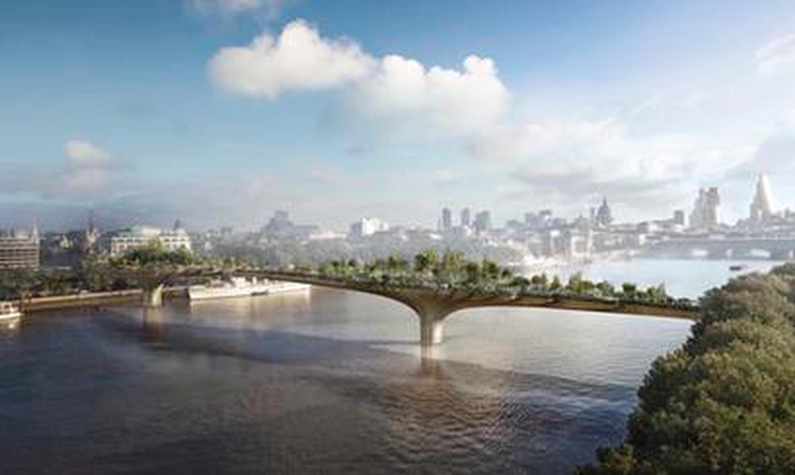 The Garden Bridge is one infrastructure project that the DfT was urged to review