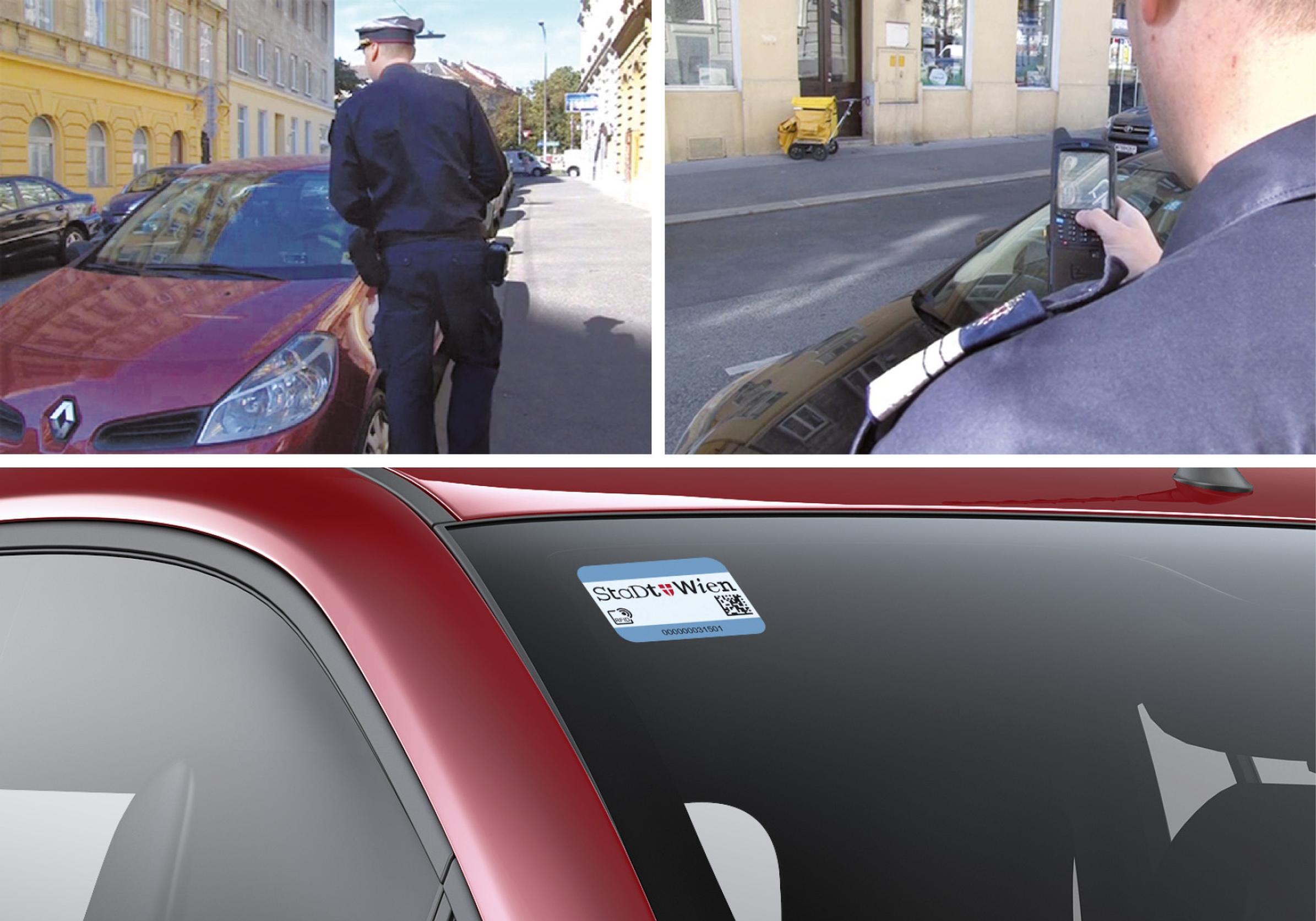 Vienna has introduced RFID-tag based parking permits