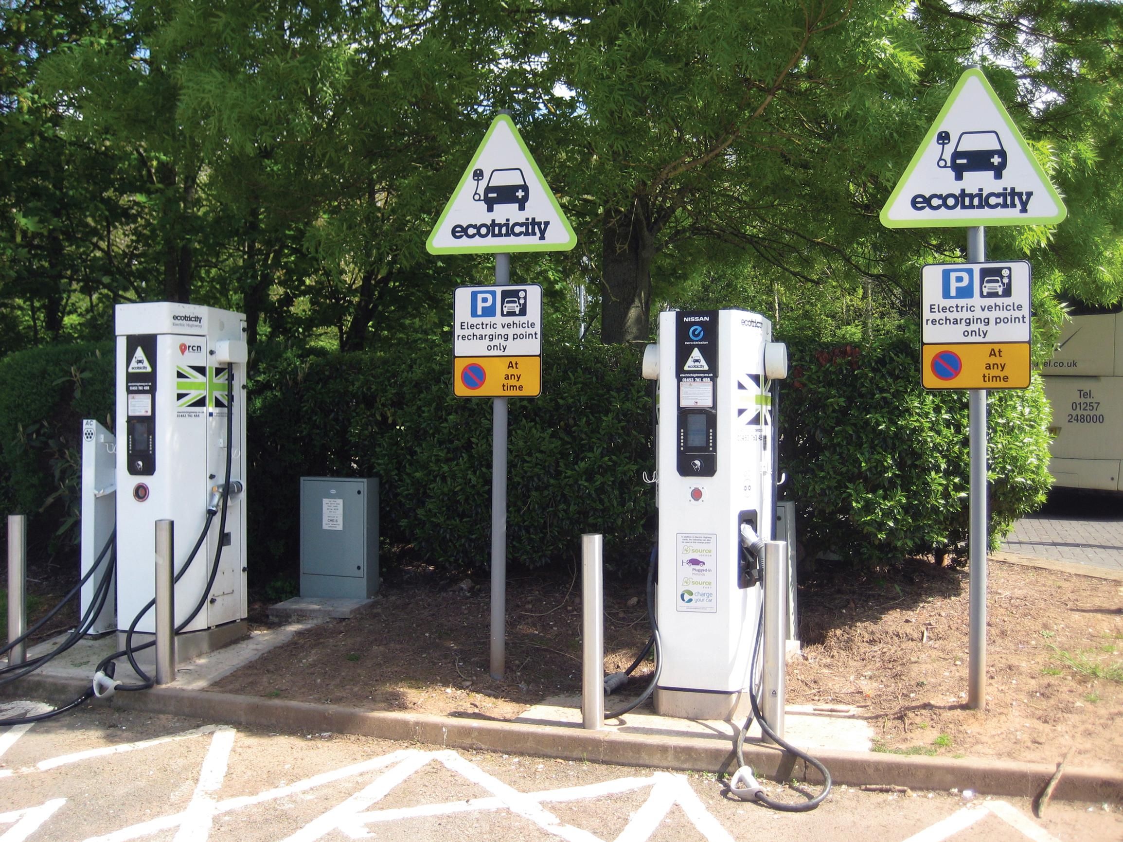 Electric vehicle charging and speed courses in new Bill