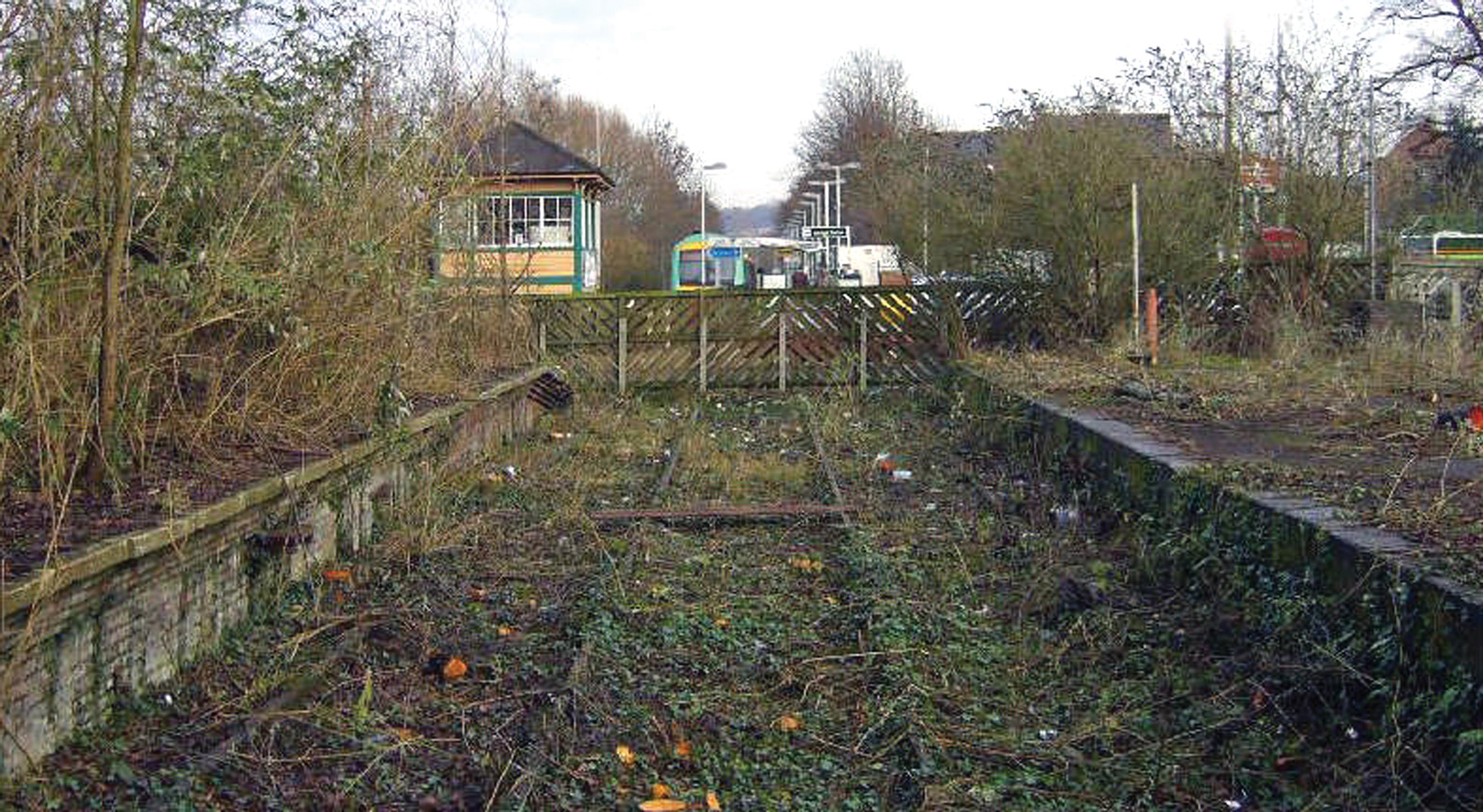 Uckfield: the line to Lewes  closed in 1969