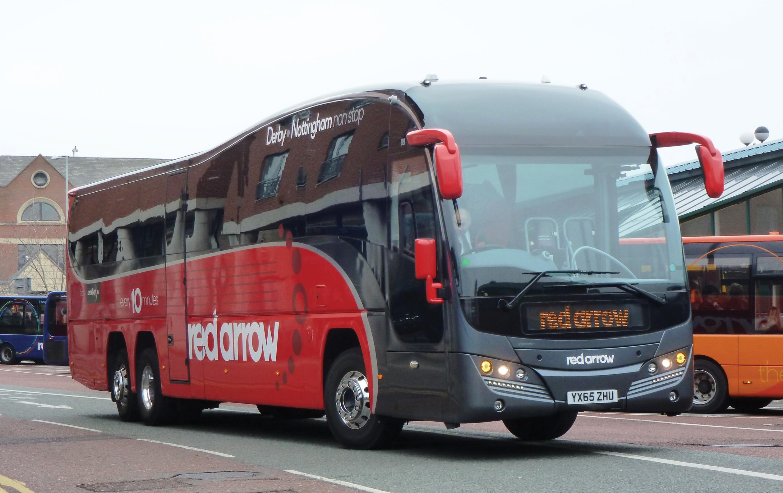 Red Arrow: Trentbarton says its takings have risen since Nottingham banned concessionary travel last year