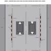 Light segregation for cycle lane at cushions