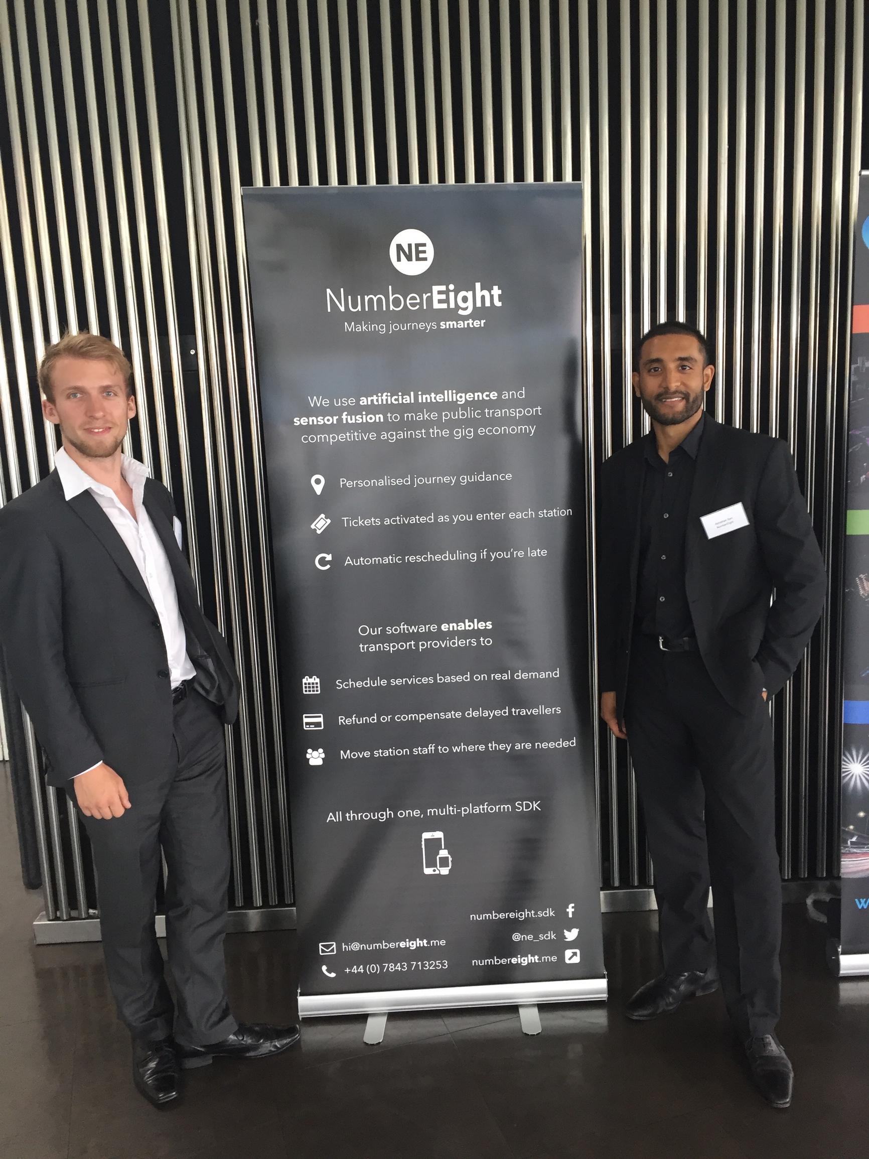 NumberEight’s co-founders Chris Watts and Abhishek Sen