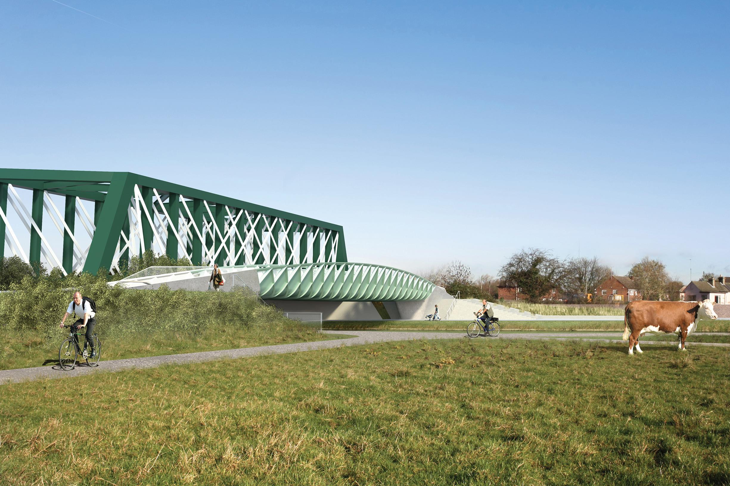 The infrastructure impact tool assesses projects such as new bridges