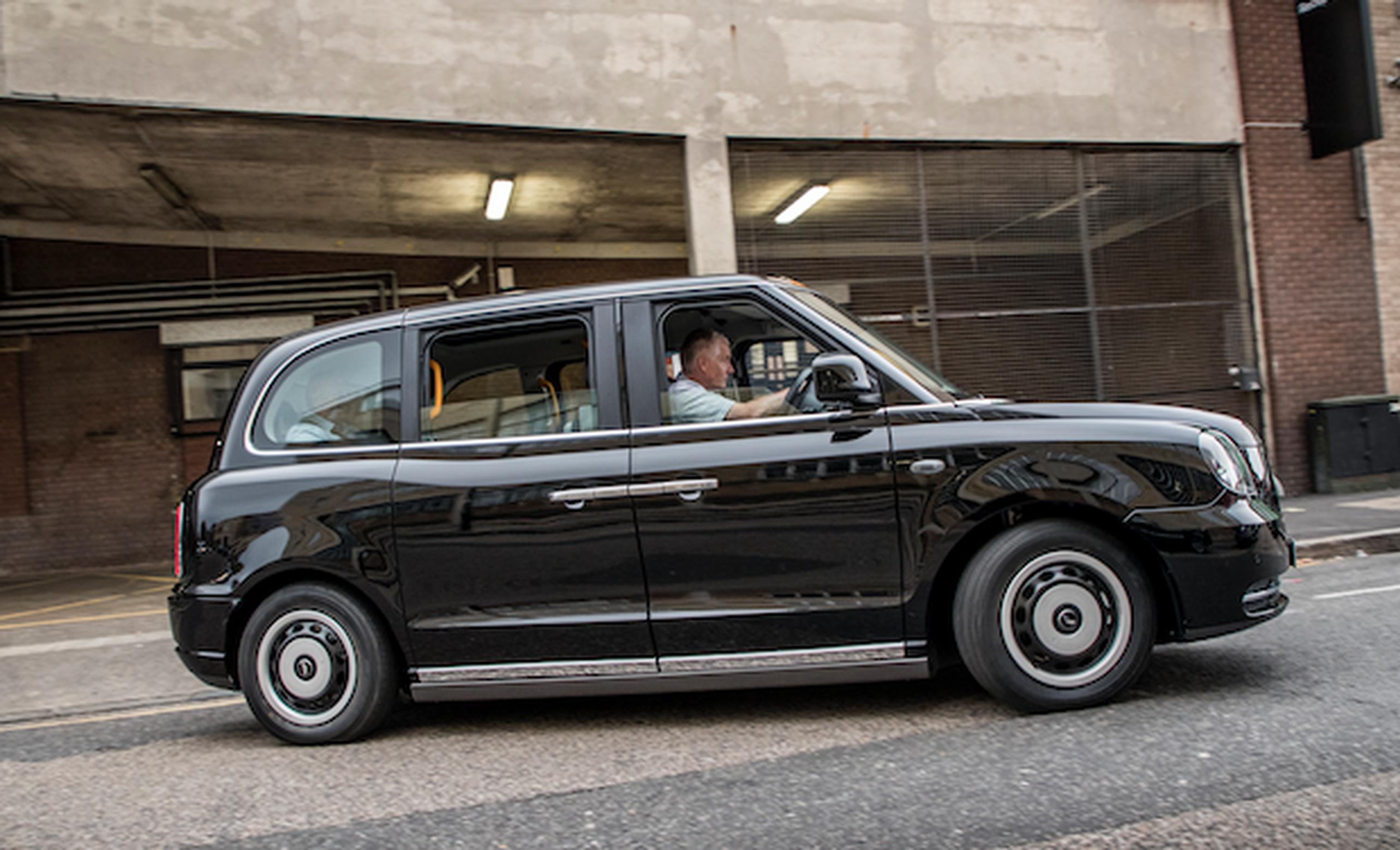 Real London cabbies are now test driving LEVC`s electric taxi.
