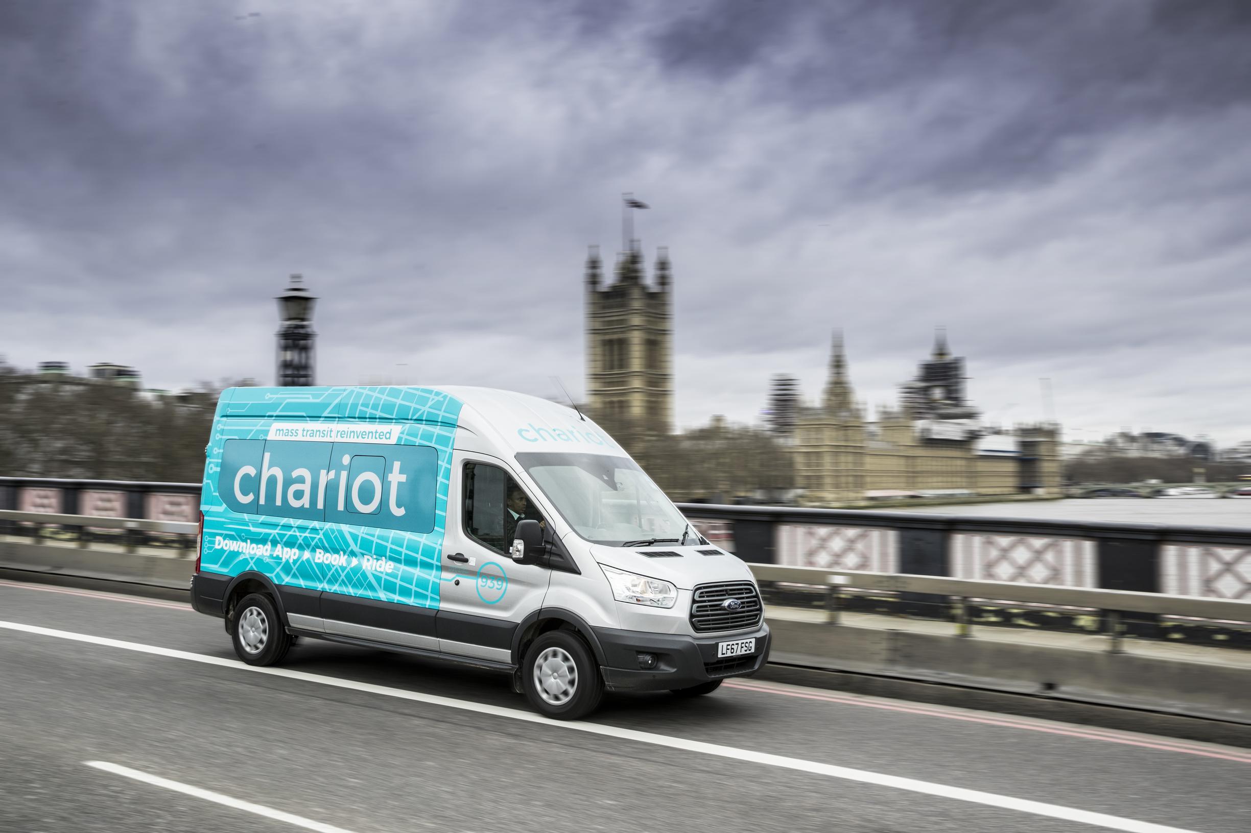 Chariot is designed for city dwellers who live in harder-to-serve areas where public transport is not easily accessible