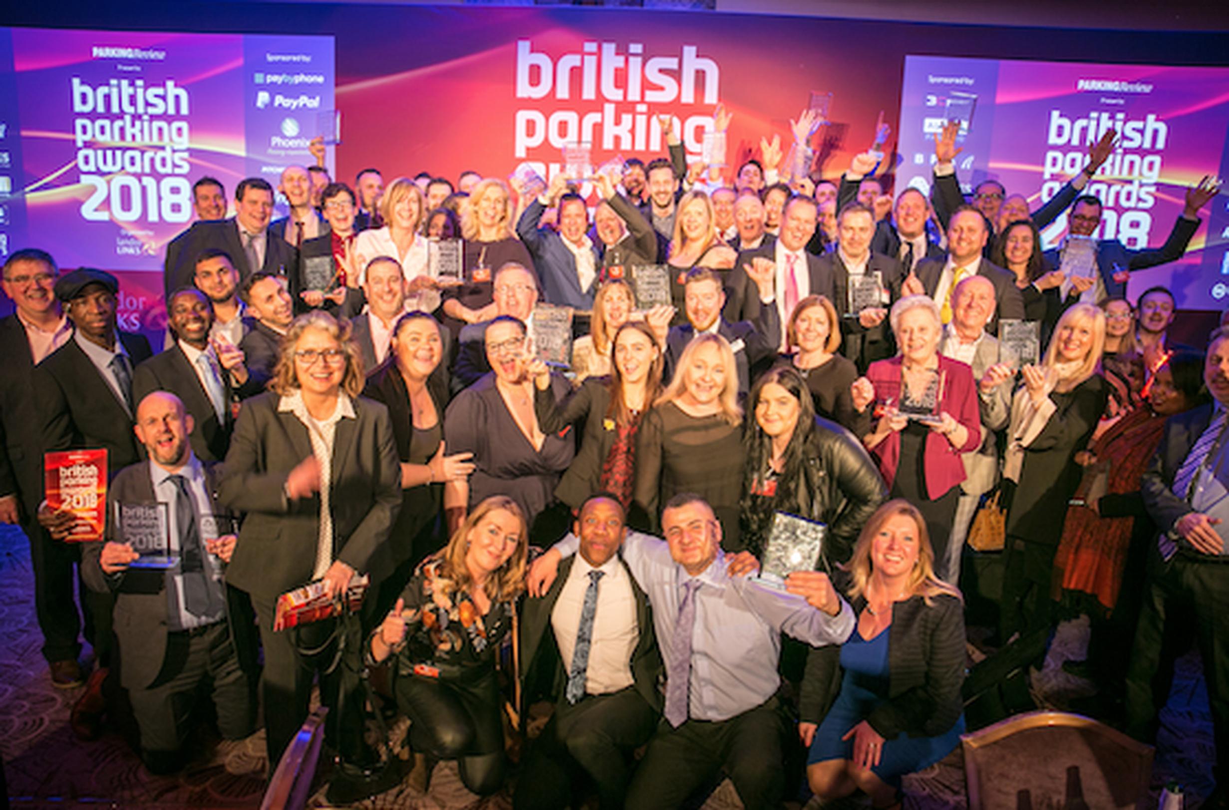 British Parking Awards 2018 winners (Matthew Walker Photography)