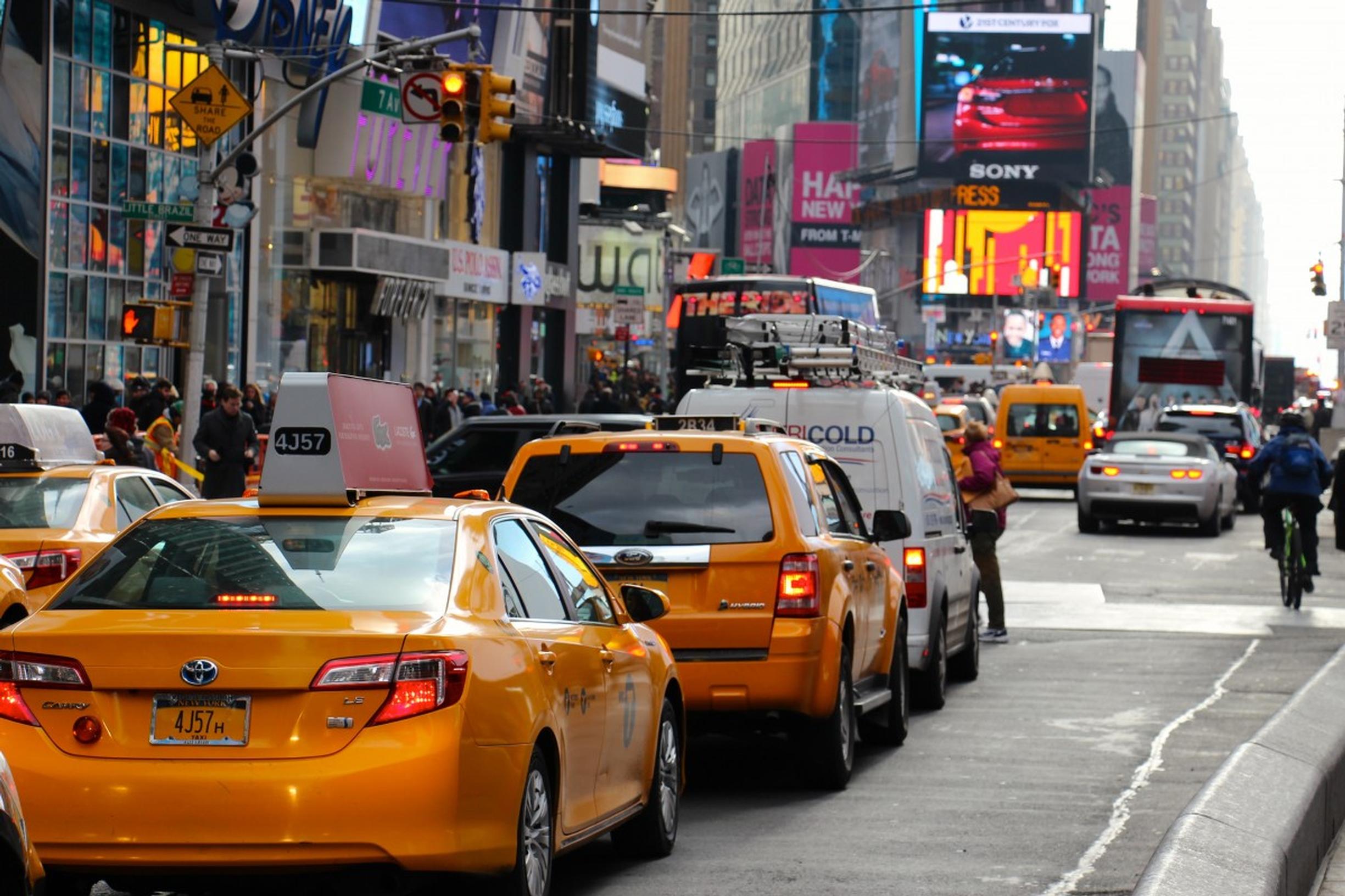 Yellow cabs in NYC have always charged 50-cents per trip on every fare, sending $600 million to the MTA. What should Uber and Lyft pay?