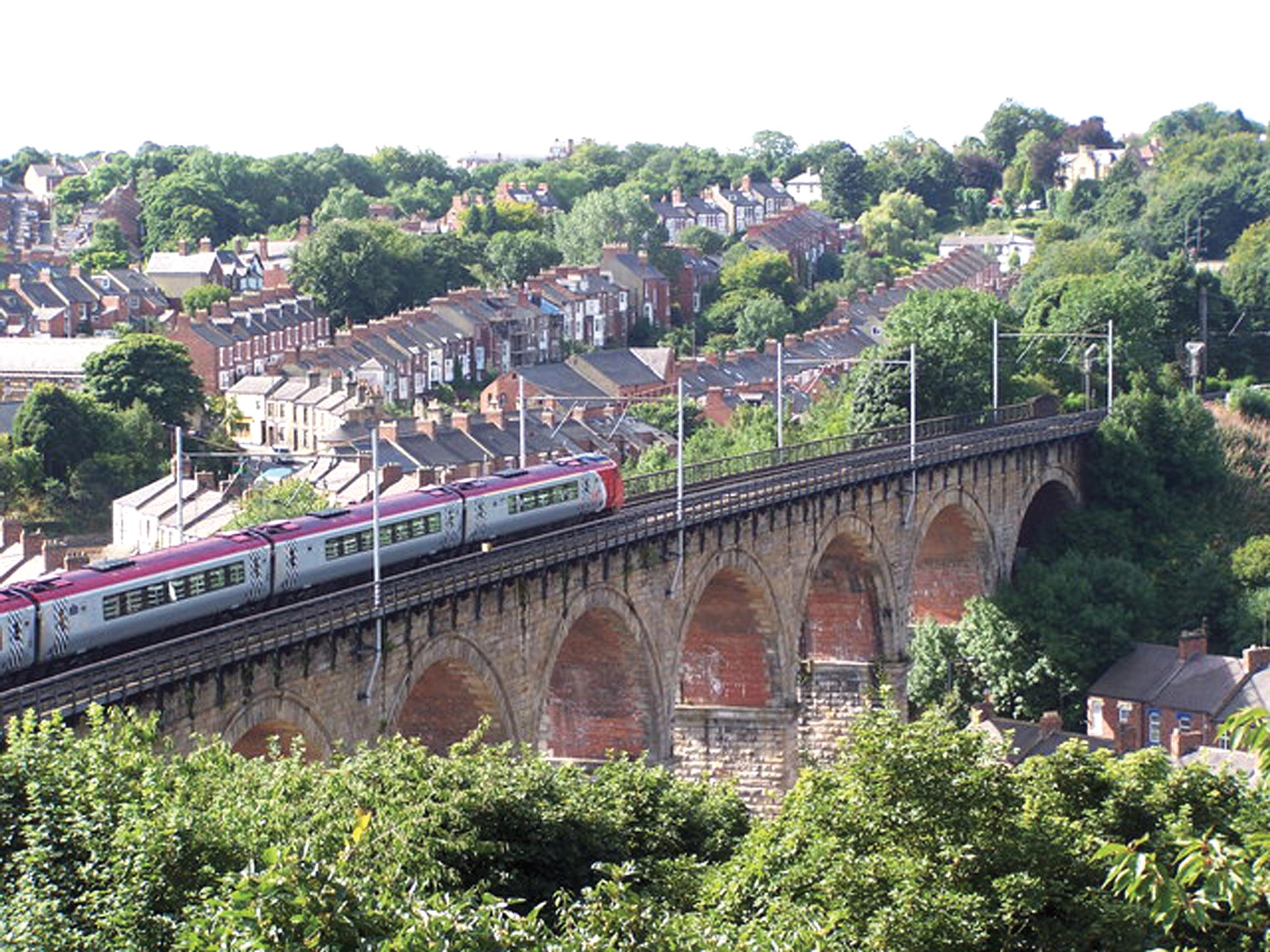Durham: two-track railway