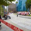 People-friendly Aldgate Square opens in City of London