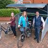 Greater Manchester trials bike hangars in Salford