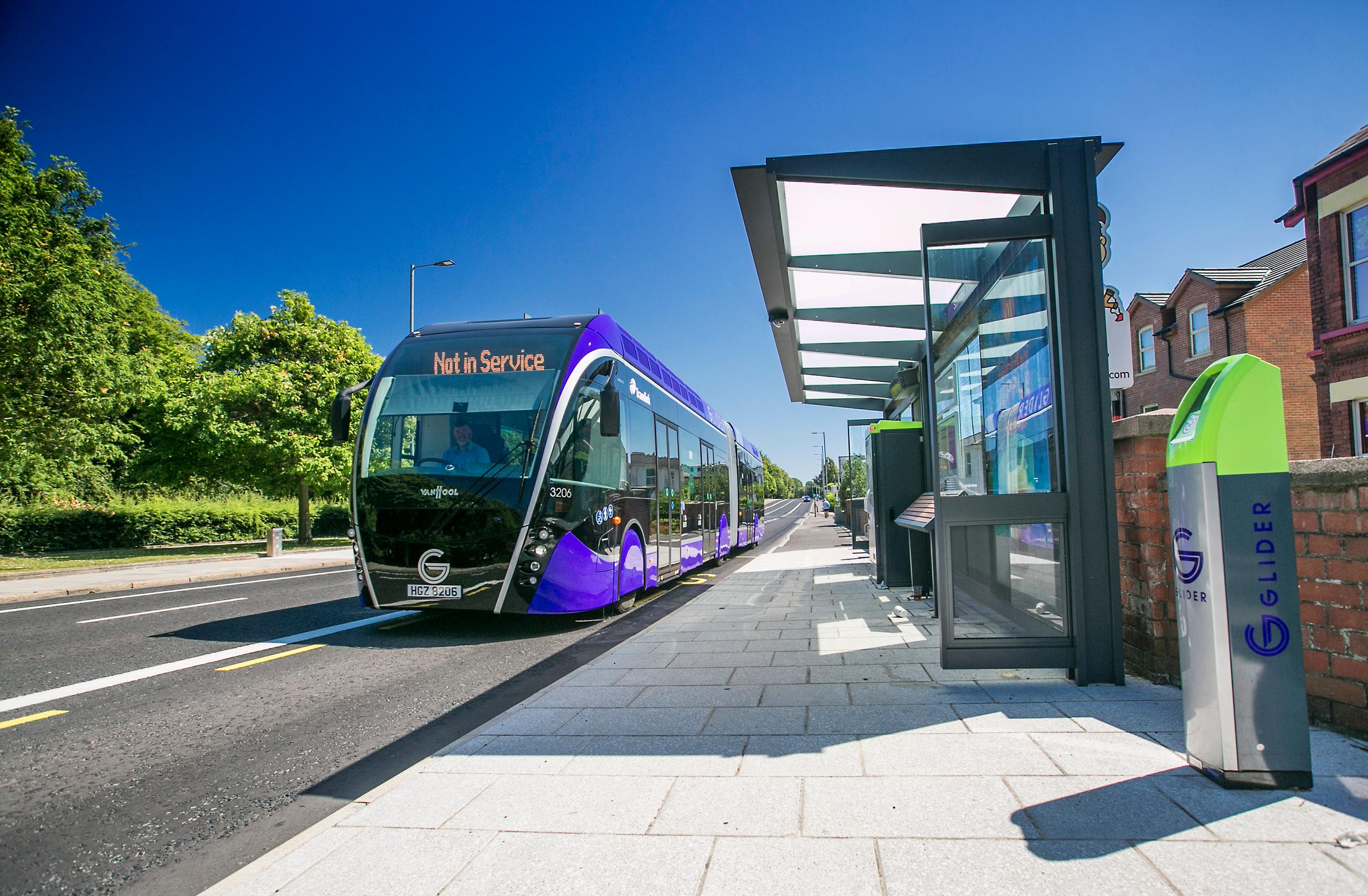 The launch of Glider has resulted in an extra 30,000 passengers each week on bus corridors in Belfast