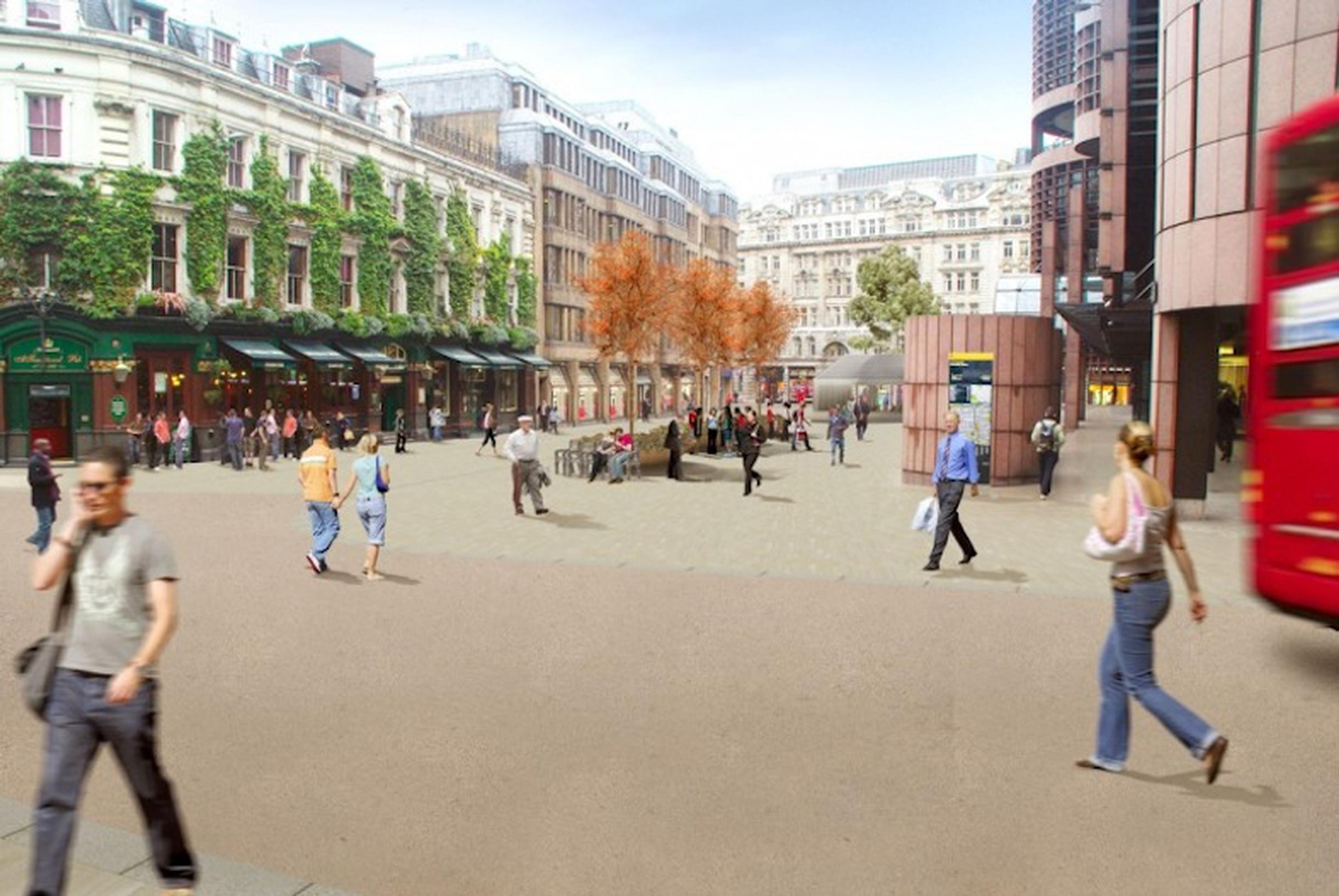 Back in 2012, the TfL board approved £30 million contribution to Crossrail’s public realm scheme to support continued regeneration at locations along the route, thanks in part to TfL’s innovative work on the value of the public realm and active modes. Transport for London is now to borrow £350m from the Department for Transport, as delays to the £15bn Crossrail project leave it facing a serious funding shortfall, but hopefully public realm quality will not be compromised