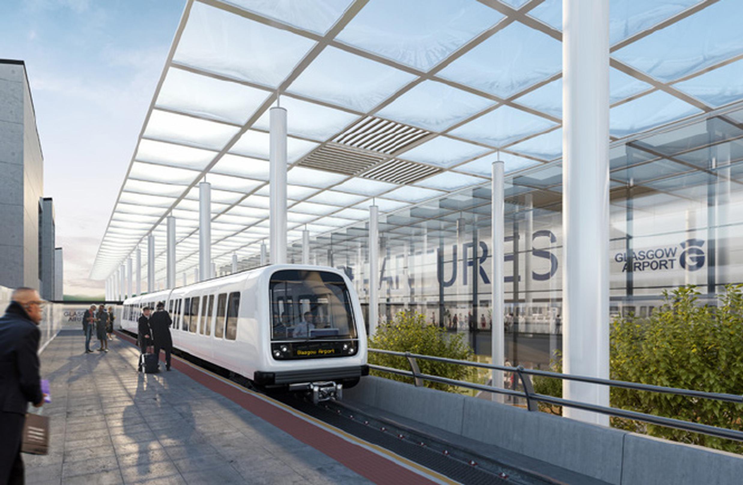 The Commission proposes a Metro system to serve Glasgow Airport. This is the fourth technology to be suggested for the airport, following on from heavy rail, tram-train, and personal rapid transit