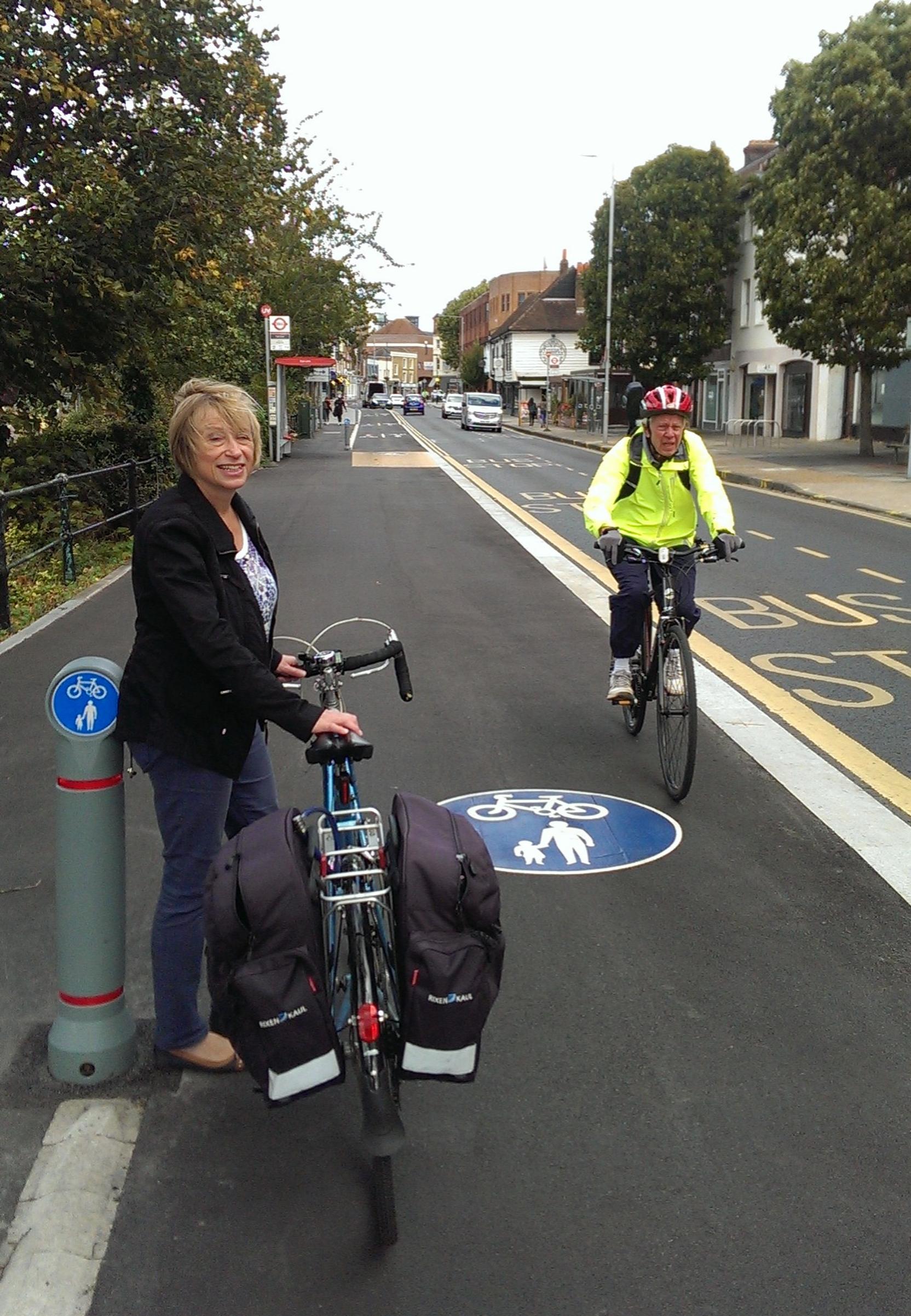 Cllr Hilary Gander: I’m a confident cyclist but if I am going to get other people to share my enjoyment then we are going to need more segregated cycle lanes