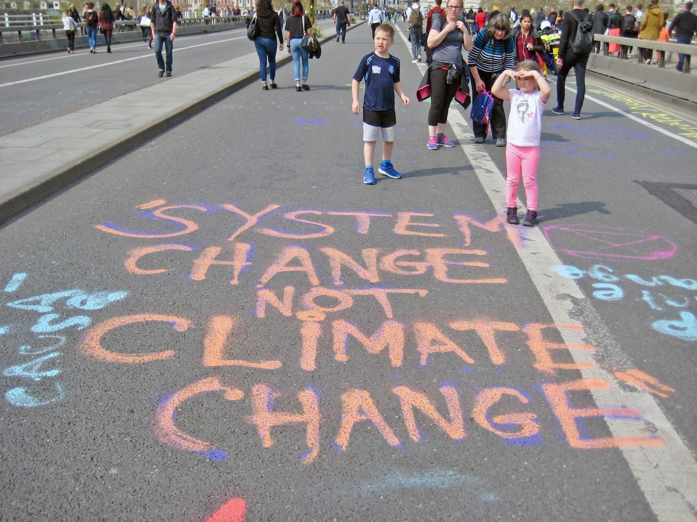 Extinction Rebellion brought central London roads to a standstill in April