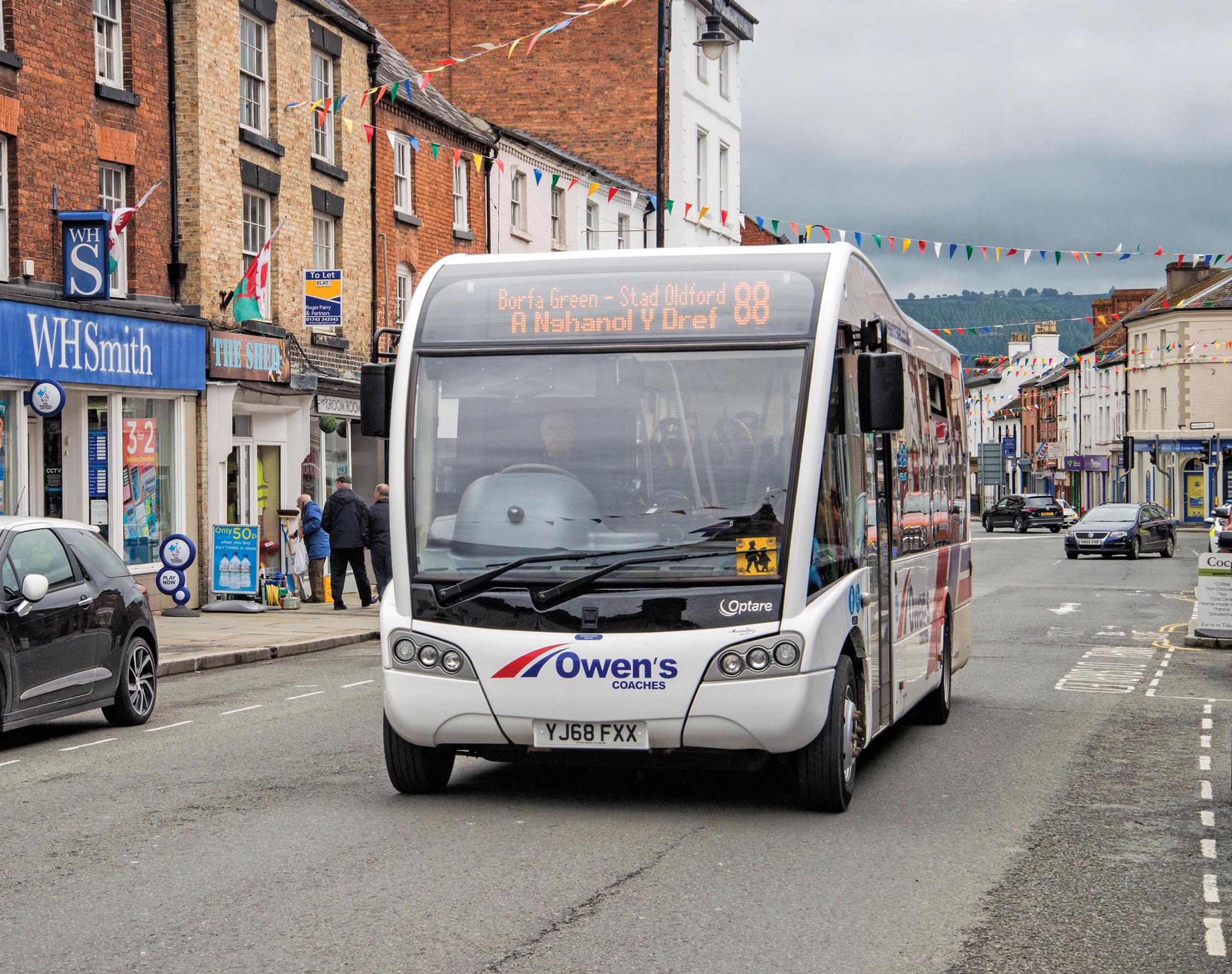 Small operators provide a larger proportion of bus services in Wales than in England