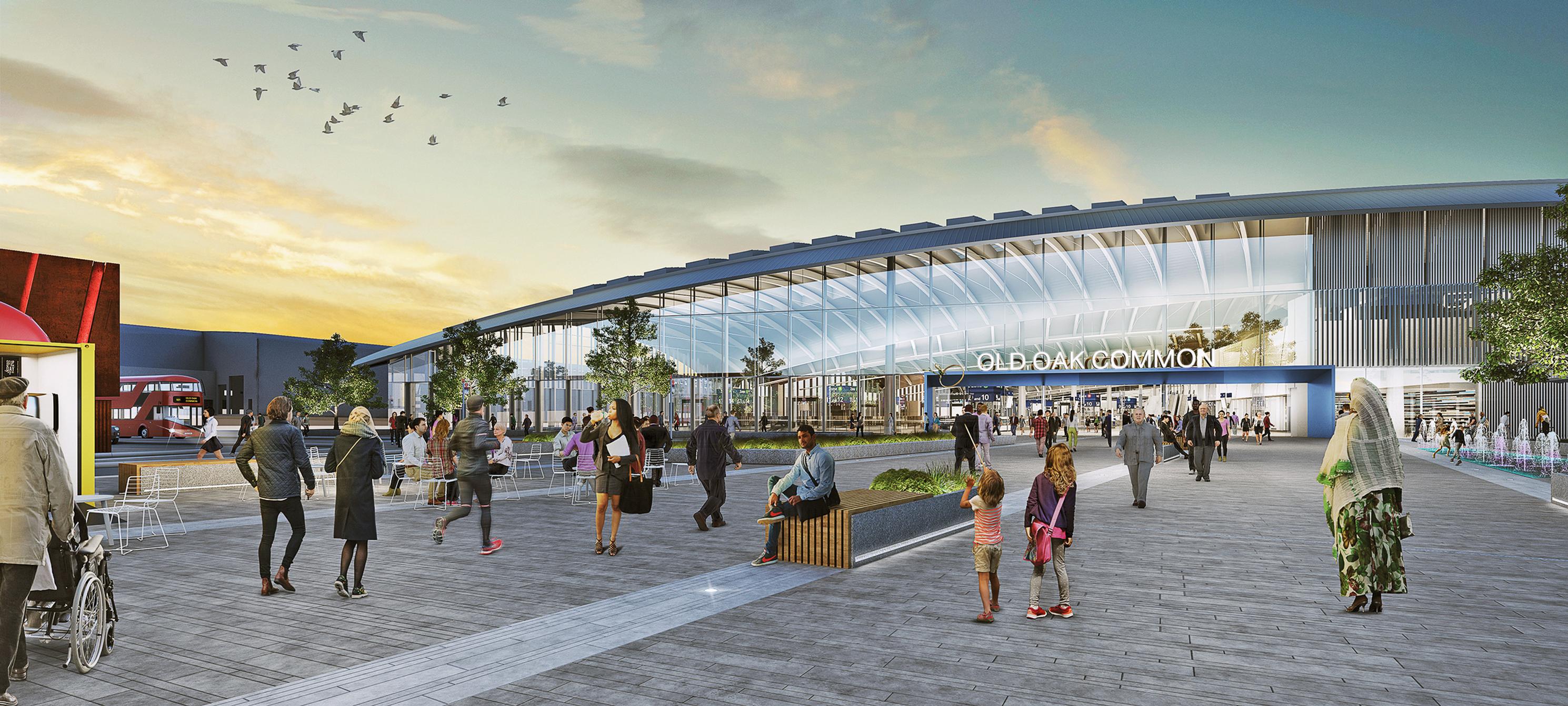 Greengauge suggests cutting back HS2 facilities at Old Oak Common station in west London